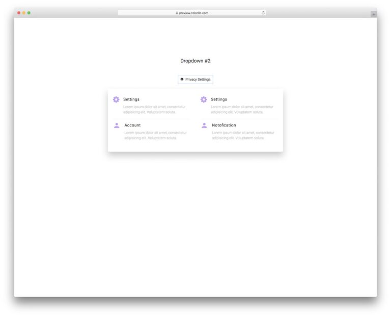 30 Best Free Bootstrap Dropdown Templates 2026 - Colorlib