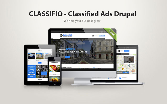 o - Classified Ads Drupal Template