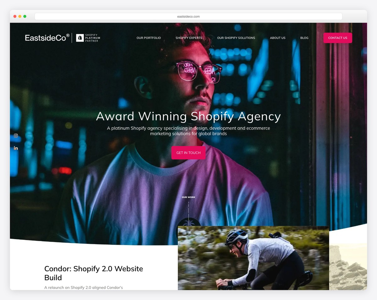 eastside co website example