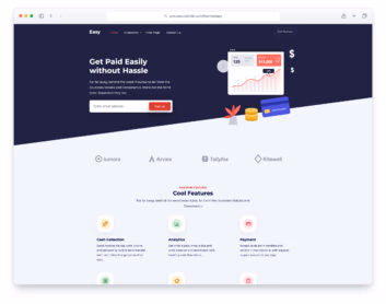 Easy website template