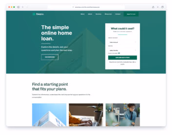 Easylo website template