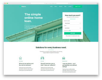 Easylo website template