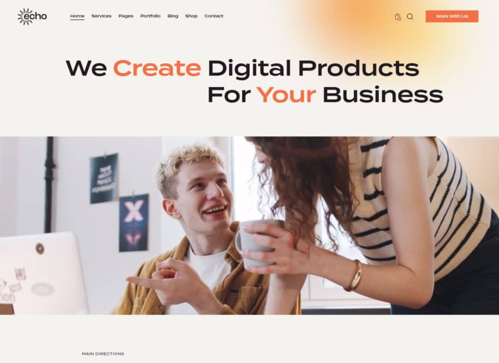 Echo - Digital Marketing & Creative Agency WordPress Theme