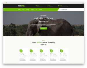 Ecogreen website template
