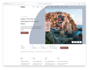 Ecoland website template