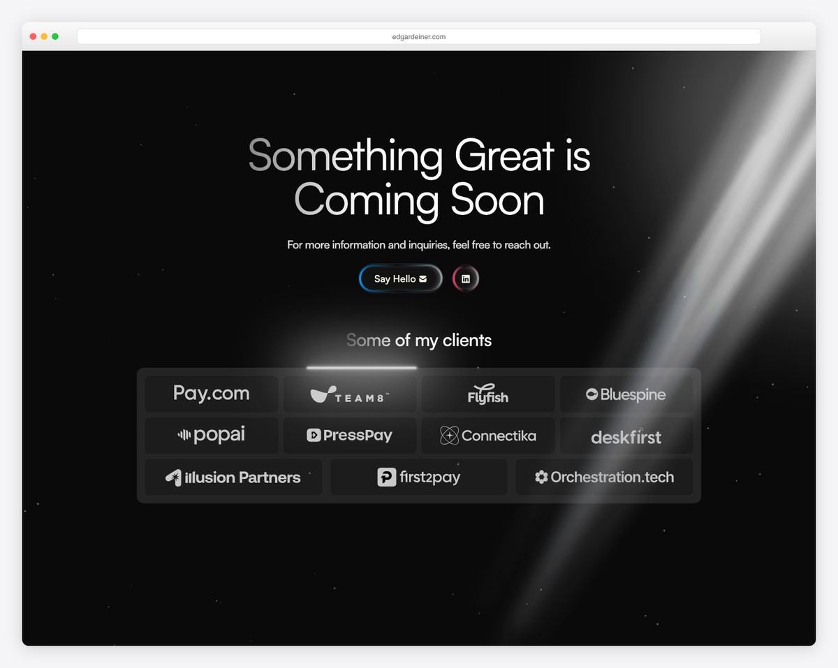 edgar deiner developer portfolio