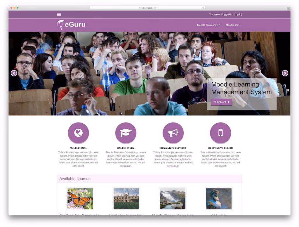 19 Best Moodle Themes & Templates for E-Learning 2026 - Colorlib