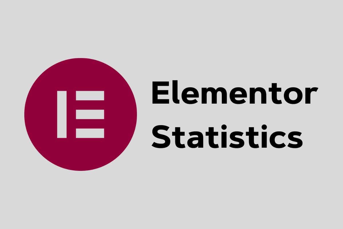 elementor statistics