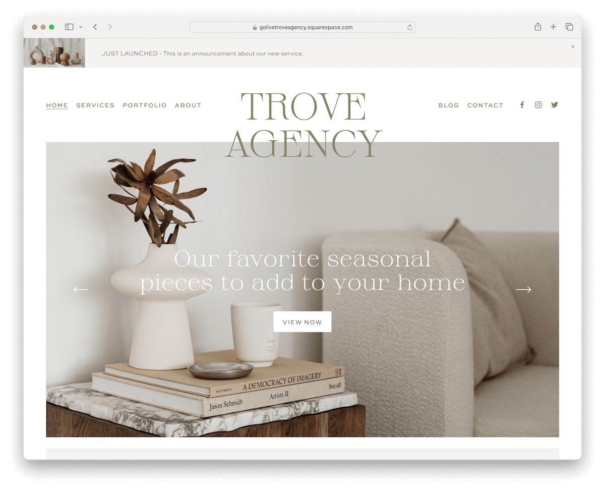 elevate squarespace architect template