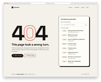 Error Page V01 free HTML and CSS snippet by Colorlib