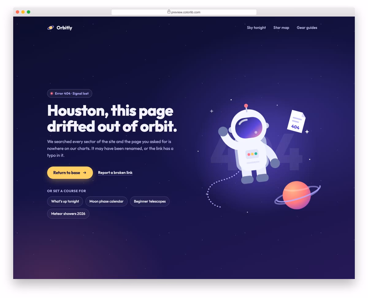 error page v02
