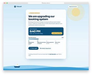 Error Page V08 free HTML and CSS snippet by Colorlib