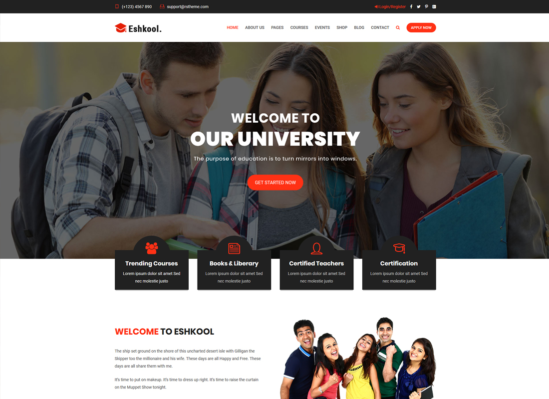 The Brightest Education WordPress Themes to Make Your Website Stand Out ...