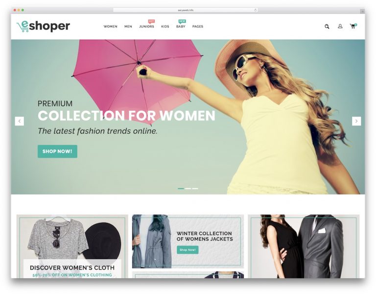 27-top-apparel-fashion-website-templates-2020-colorlib