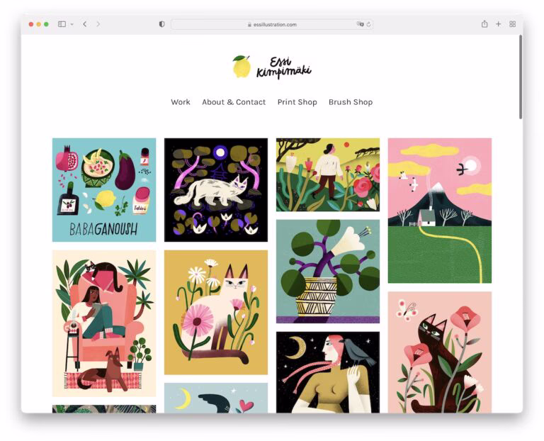21 Best Artist Portfolio Websites (Examples) 2026 - Colorlib
