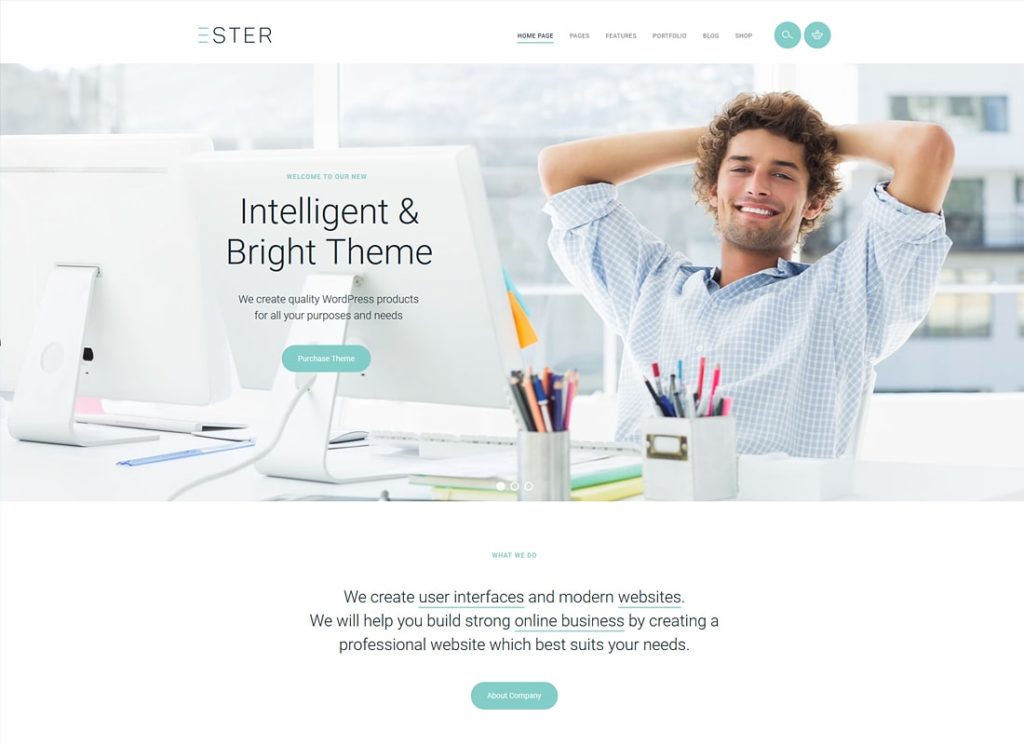 Ester | A Stylish Multipurpose WordPress Theme