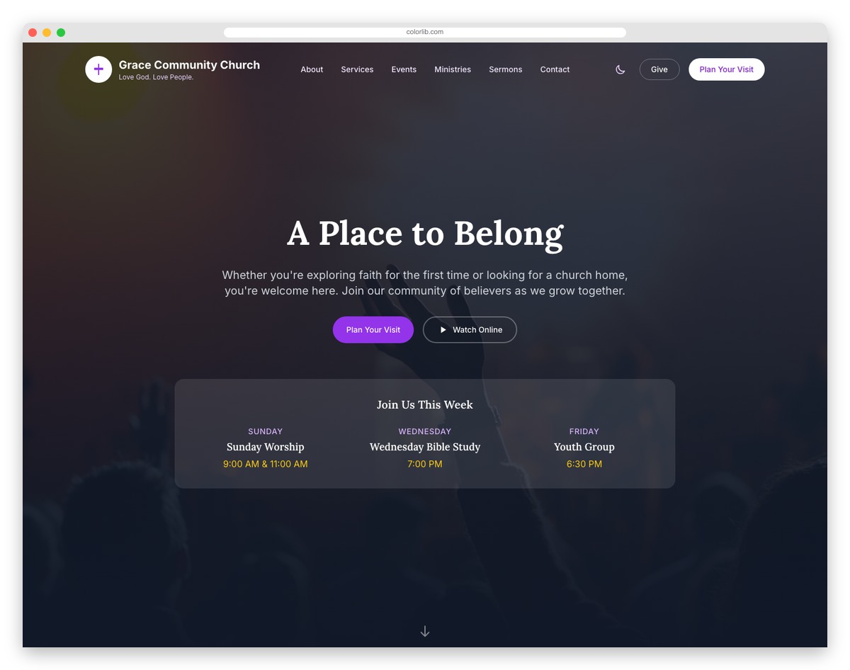 FaithCommunity - Astro and Tailwind CSS Template