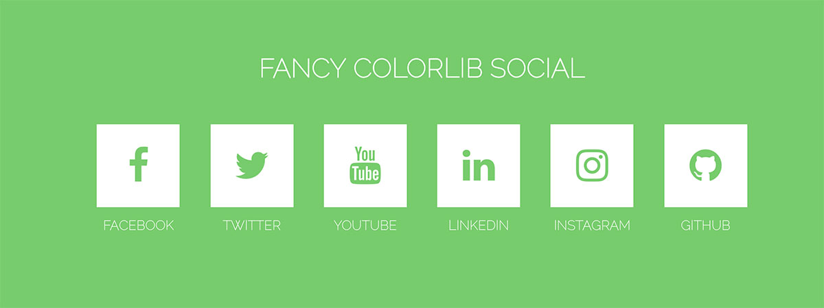 20 Best HTML5 Social Media Buttons 2023 - Colorlib