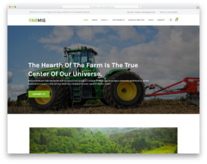 Farmie website template