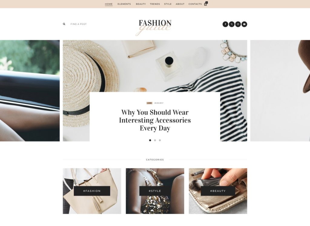 Fashion Guide - Magazine & Lifestyle Blog WordPress Theme