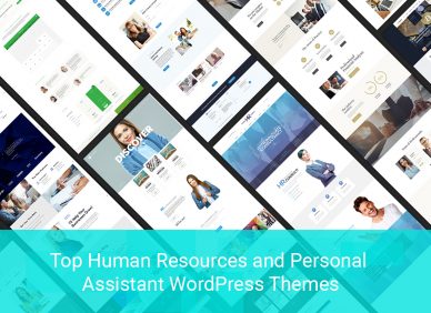 personal assistant WordPress themes