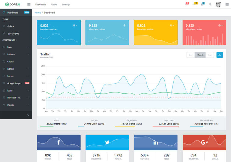 27 Vue 3 Admin Templates 2026 - Colorlib