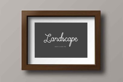 picture frame mockup