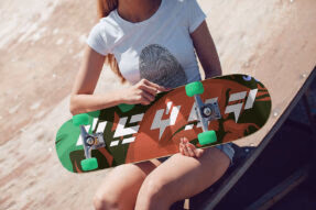 skateboard mockups