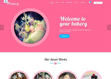 Free Bakery WordPress Themes