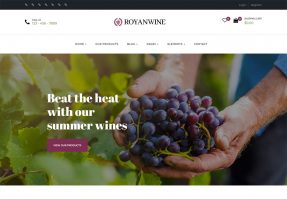 Wine Website Templates