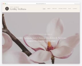 Fertility clinic website examples