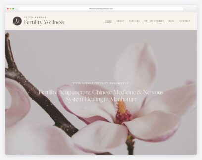 Fertility clinic website examples