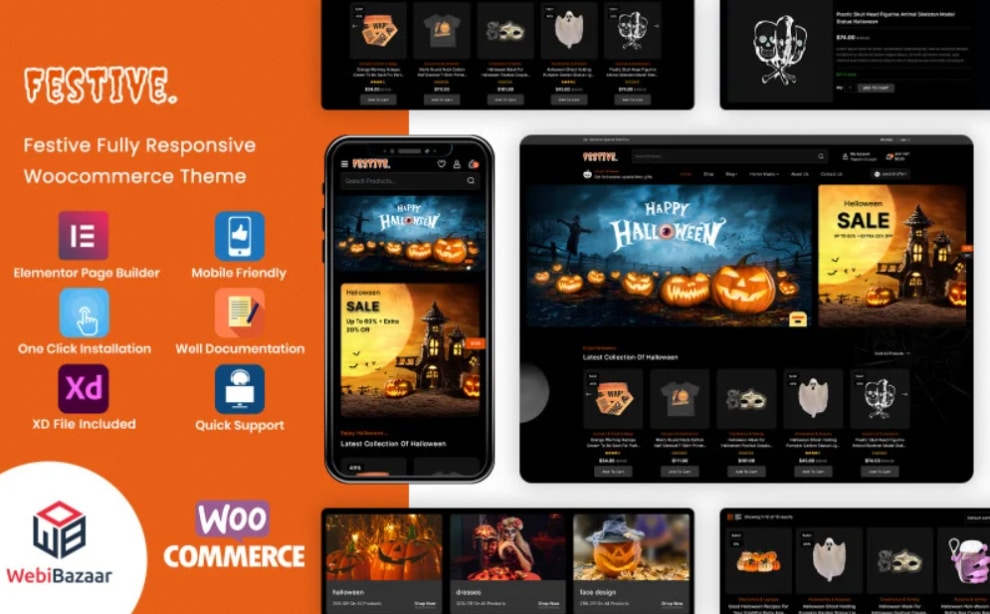 Treat Yourself With 10 Halloween Website Templates to Make This Night Spookier! 1