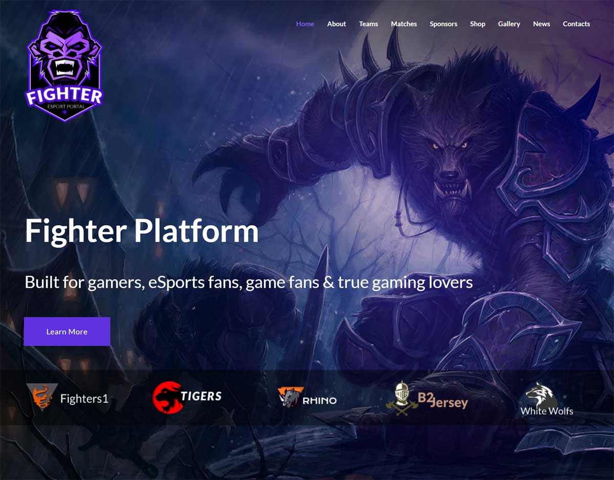 25 Esports Website Template Designs For Gaming Website 2021 Colorlib