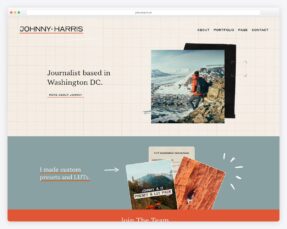 Filmmaker website examples