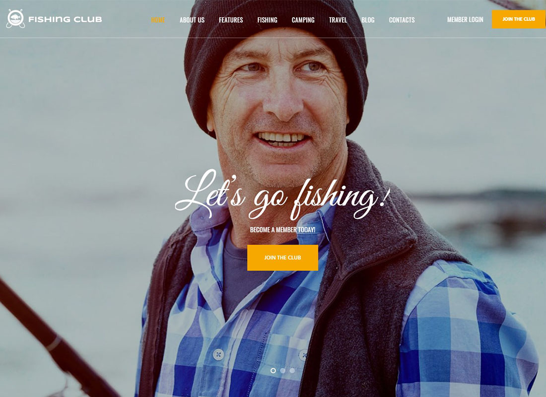 Fishing Club | Fishing and Hunting Club WordPress Theme