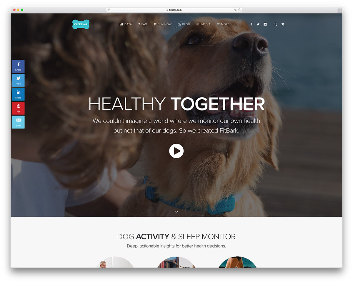 fitbark-animal-minitor-website-with-uncode