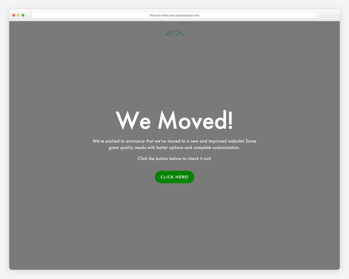 fitlicious meal prep website example