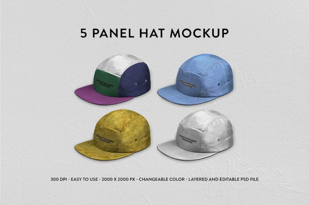 Download 23 Best Realistic Hat Mockup Templates 2020 - Colorlib