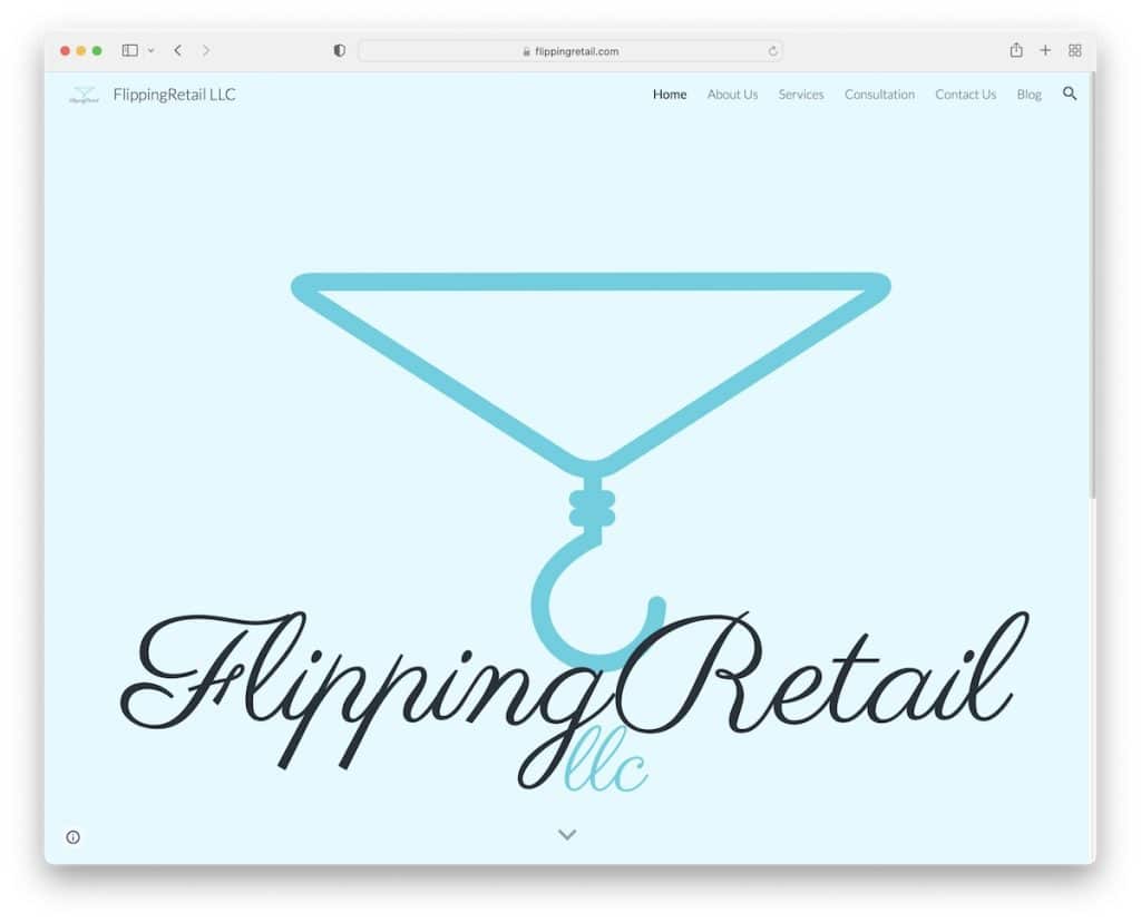 flipping retail google site example