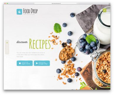 food delivery WordPress themes