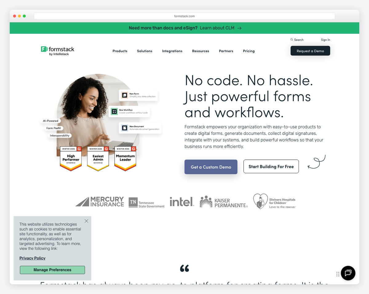 formstack website example