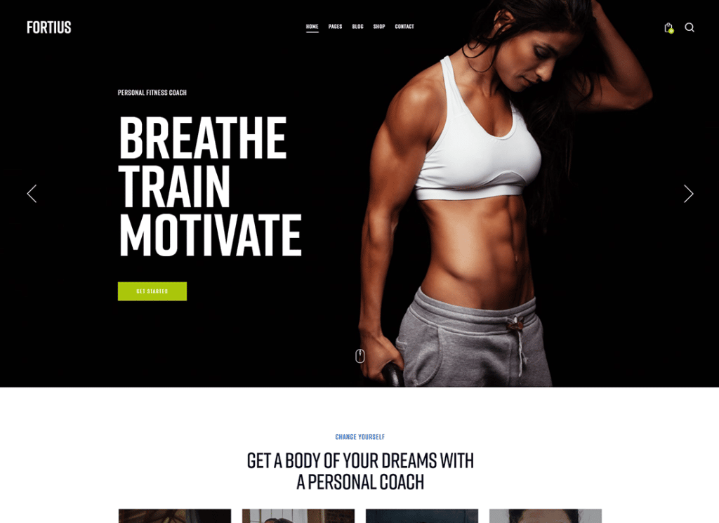 Fortius | Sports & Fitness Elementor WordPress Theme