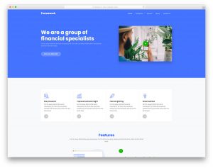 Framework website template