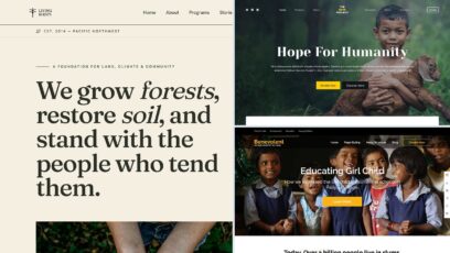 Free charity, nonprofit and NGO WordPress themes