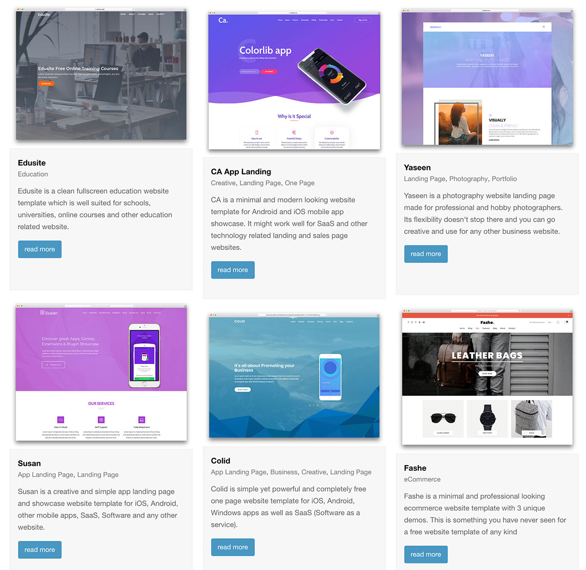 Free Responsive Website Templates Bootstrap 4 Best Design Idea