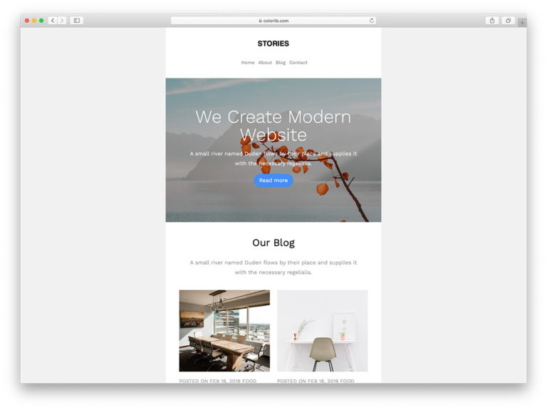 99+ best free responsive email templates for 2026... 36 Responsive HTML Email Templates 2026 (Free Downloads) - Colorlib