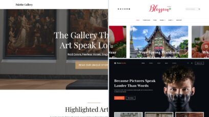Free gallery WordPress themes for photo and portfolio galleries