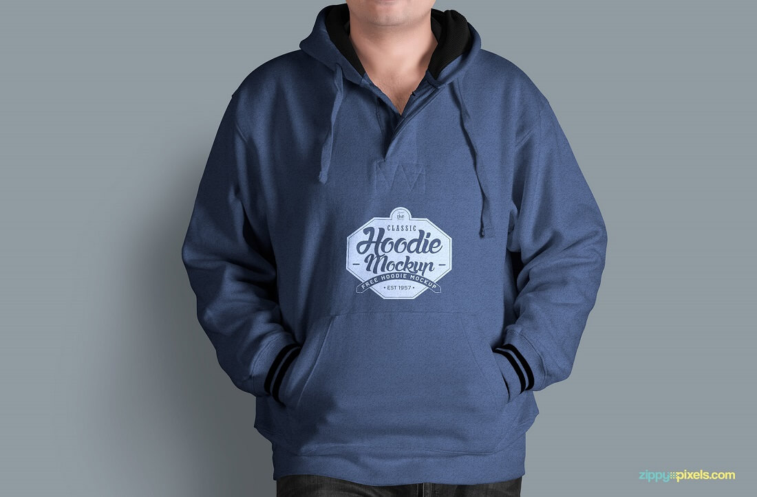 free hoodie mockup psd