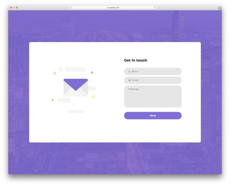 Project Inquiry Form Ui Design 40 Best Free Inquiry Form Templates 2026 - Colorlib